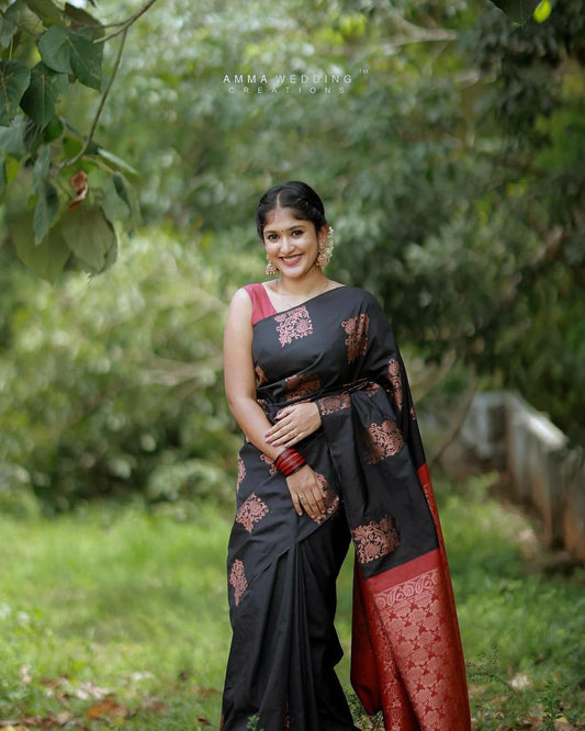 Komati Banarasi Soft Silk Saree