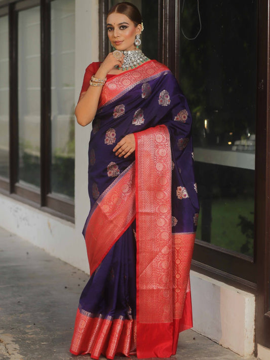 Pallavi Banarasi Soft Silk Saree
